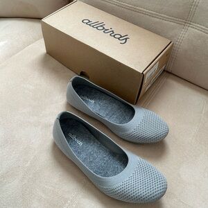 Soft Breathable One-of-a-kind Allbirds Ballet Knit Flats | Natural Materials